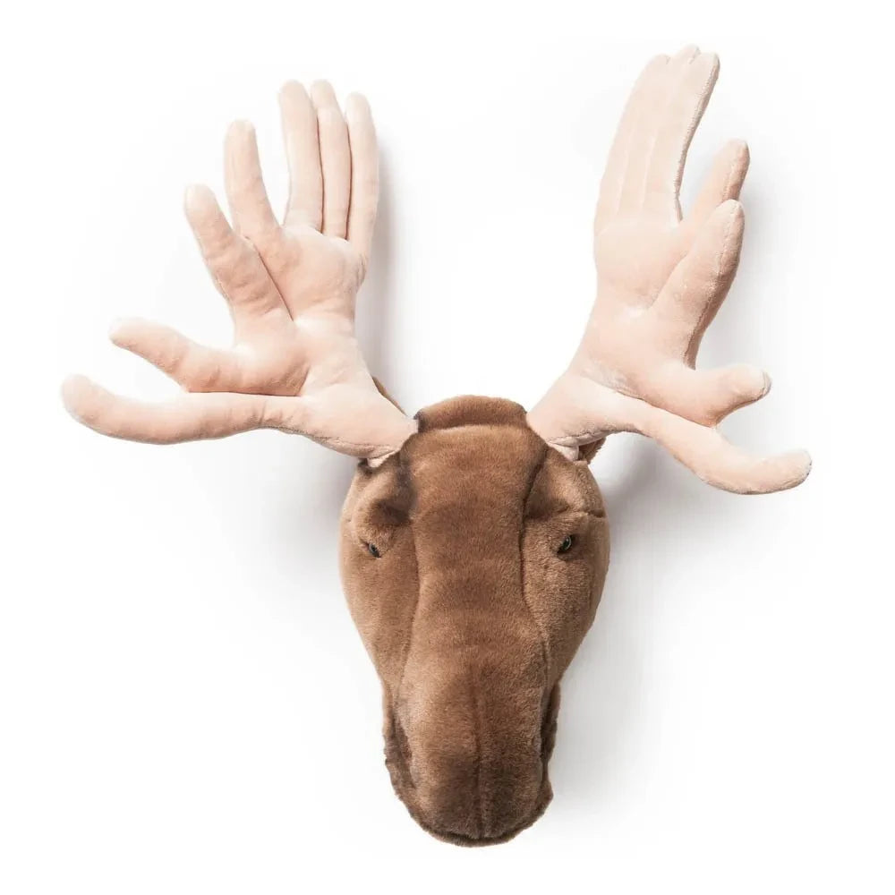 Wild & Soft – Elan-Tierkopf | Braun