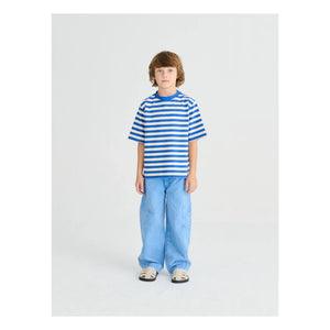 True Artist - T-shirt N°11 Gestreift | Blau