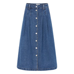 Lollys Laundry - Lennon Denim Pamuk Etek | Mavi