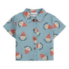 Bobo Choses - Bobo Denim Hellblaues Hemd | Blau