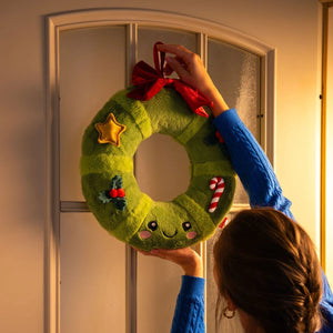 Legami - Plüschspielzeug Kranz - Ho-Ho-Hornaments