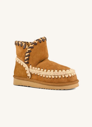 Mou - Eskimo Nähstiefel | Cognac