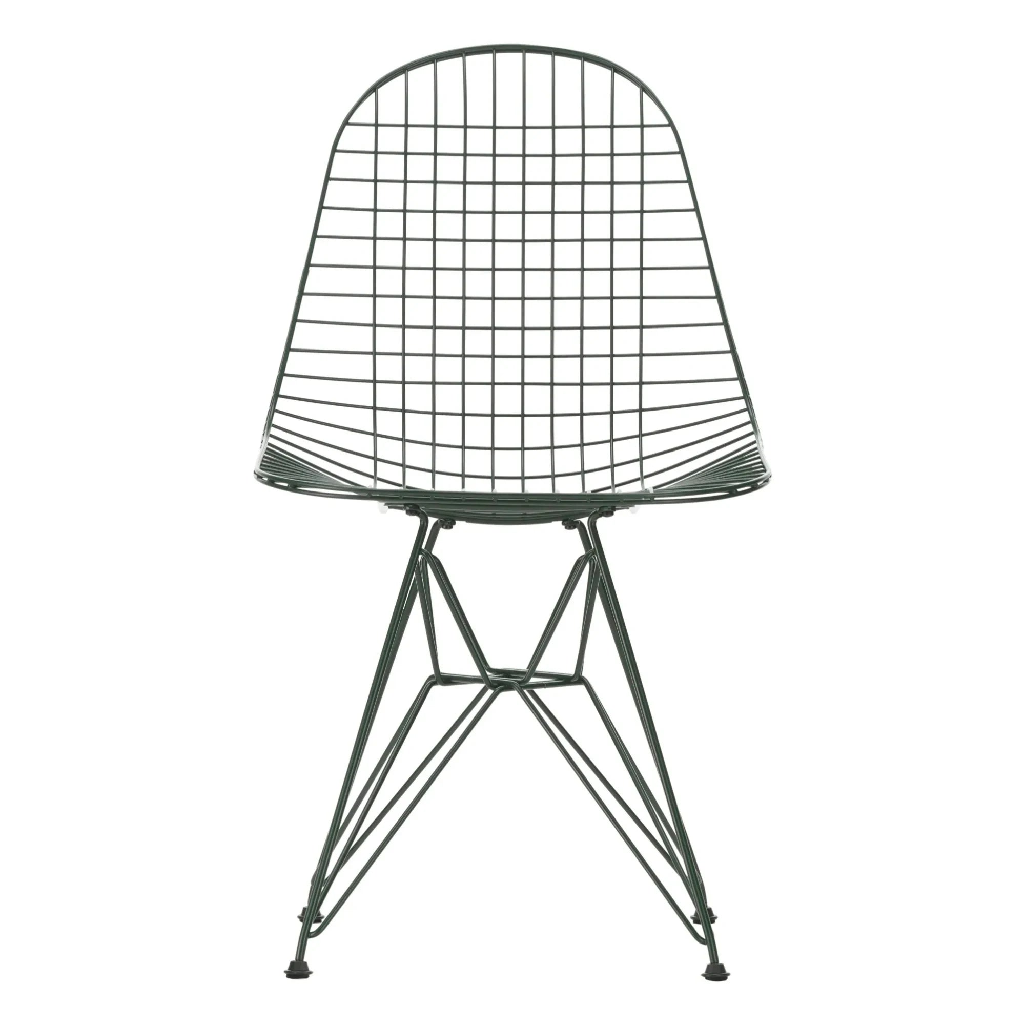 Vitra - DKR Wire Chair - Charles & Ray Eames | Dunkelgrün