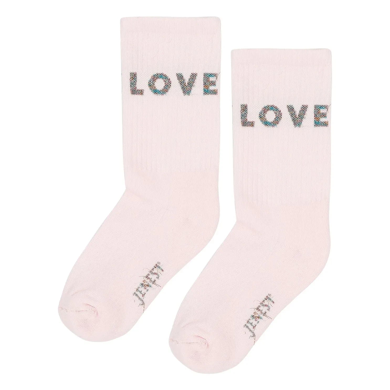 Jenest - Fancy Love Bio-Baumwollsocken | Hellrosa