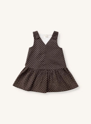 Fliink - Dolly Punktkleid | Braun