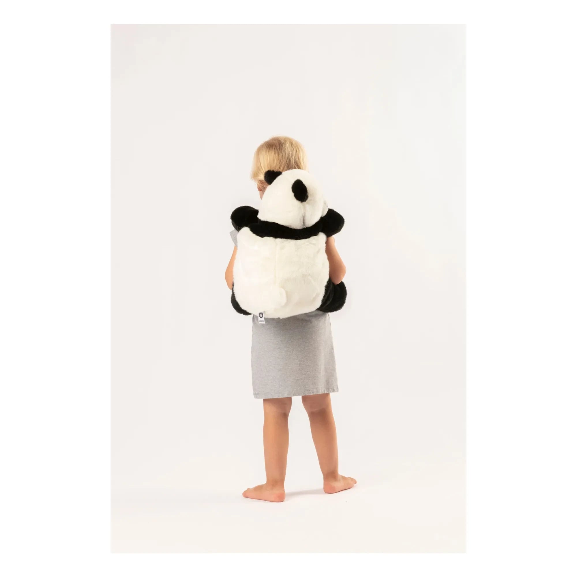 Wild & Soft - Panda Rucksack | Schwarz/Weiß