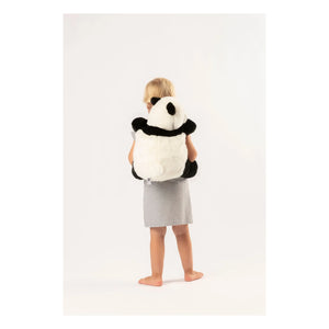 Wild & Soft - Panda Rucksack | Schwarz/Weiß