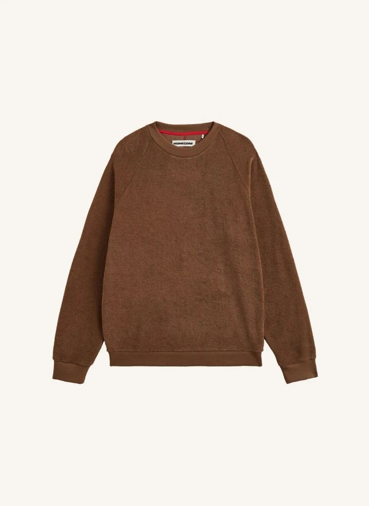 Homecore - Aquae Baumwoll-Sweatshirt | Braun
