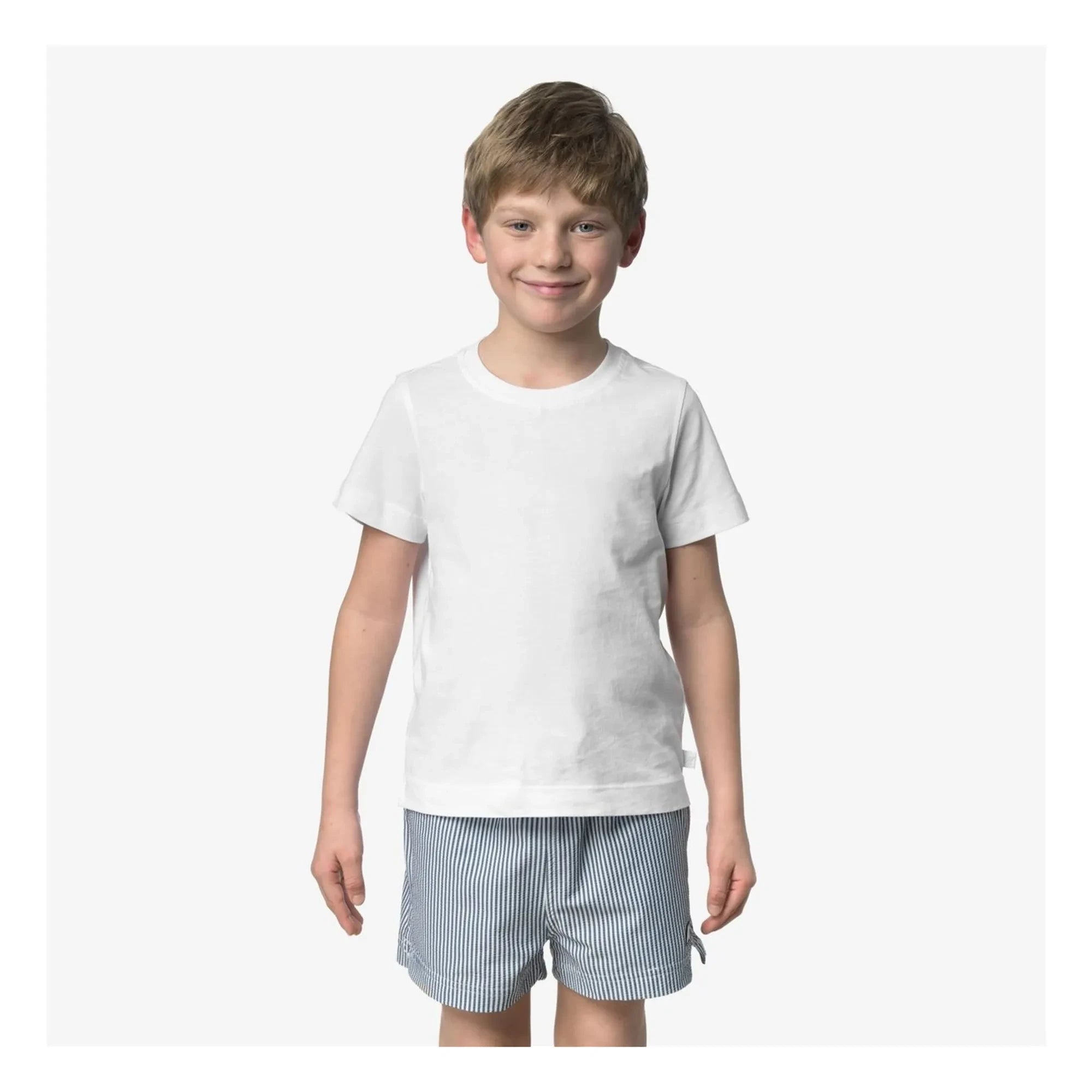 K-way - Hazel Beach Gestreifte Badeshorts | Dunkelblau