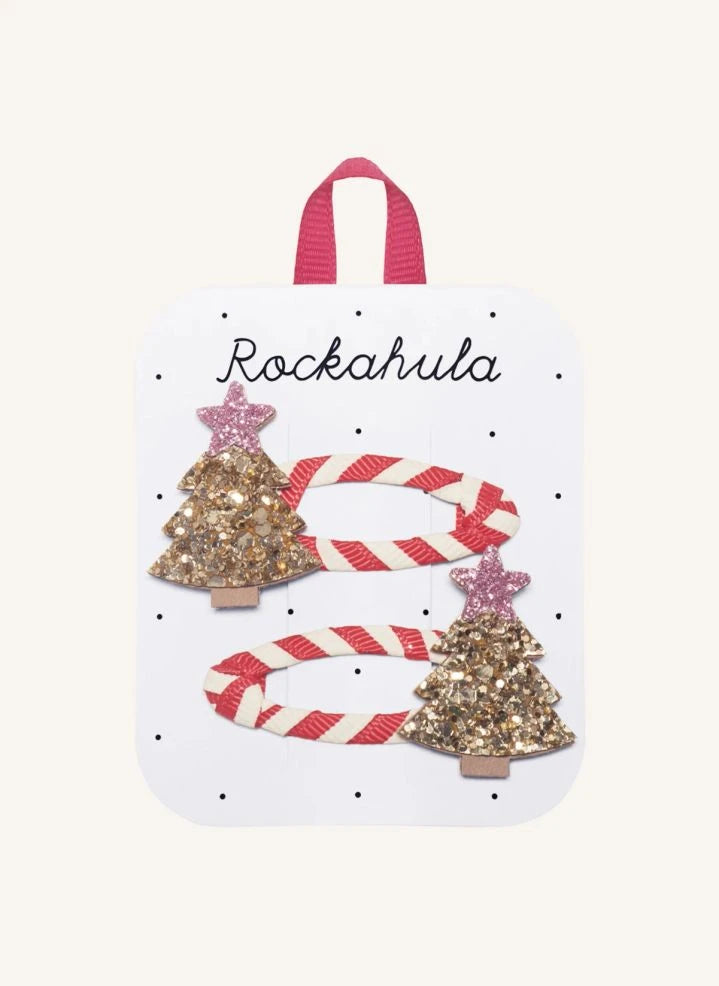 Rockahula Kids - 2'li Gestreifte Tannenbaum-Stäbchen | Gold