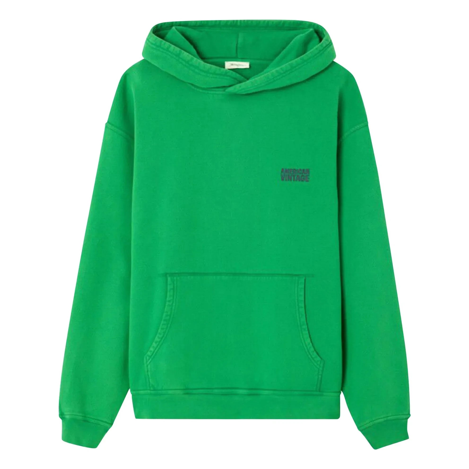 American Vintage - Hoodie Plizzy | Grün