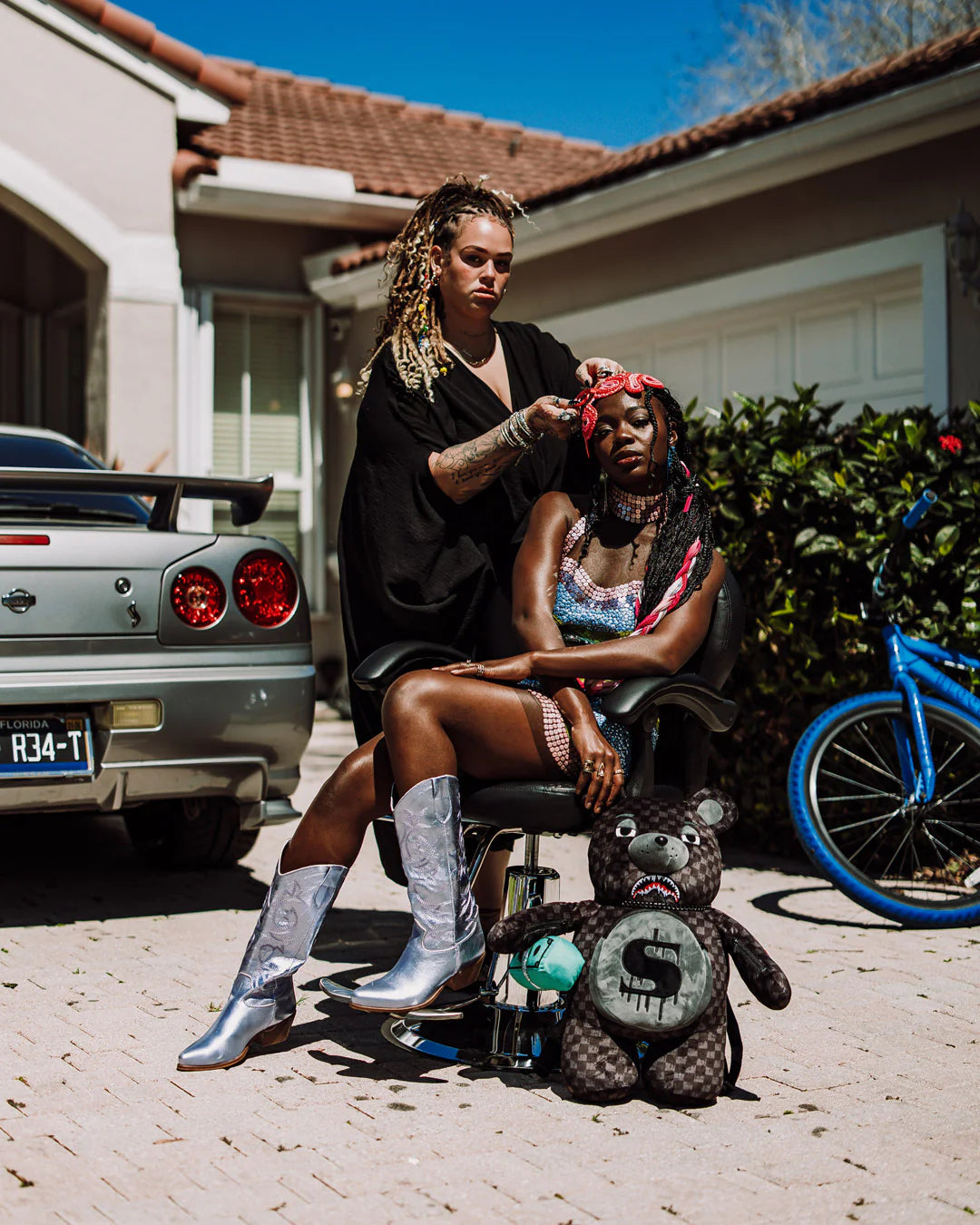 Sprayground - Sharks Para Ayısı Teddy Sırt Çantası