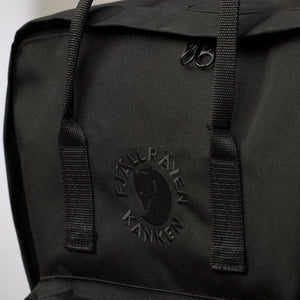 Fjällräven Kånken - RE-Kanken Schwarzer Spezial-Rucksack