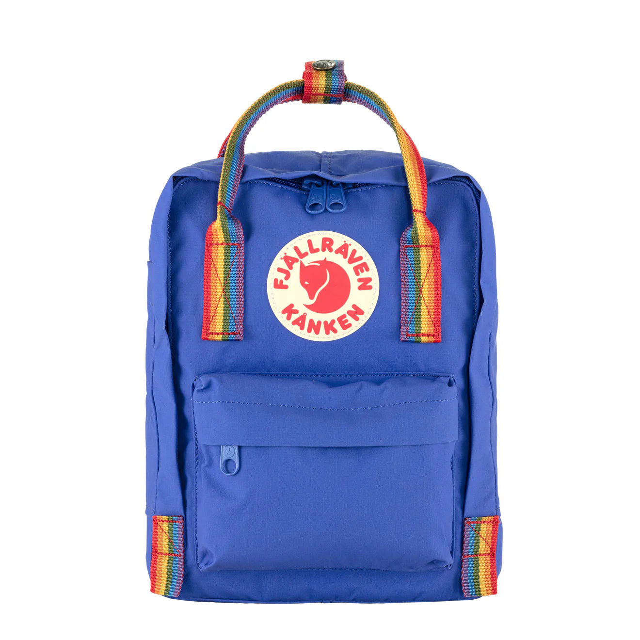 Fjällräven Kånken - Regenbogen Mini Unisex Blauer Rucksack