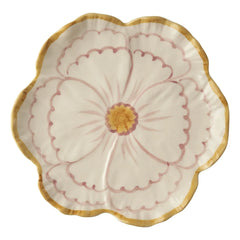 Rice - Keramikblumenteller | Rosa