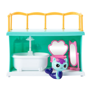 Gabbys Dollhouse - Badespaß-Abenteuer-Spielset mit Mercat