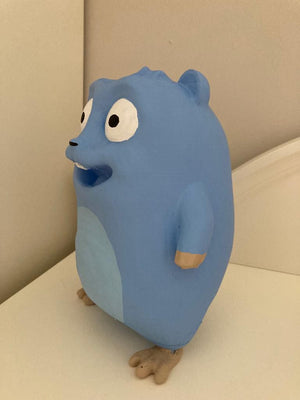 Grizzy und die Lemminge Figurenspielzeug – Lemming (blau)