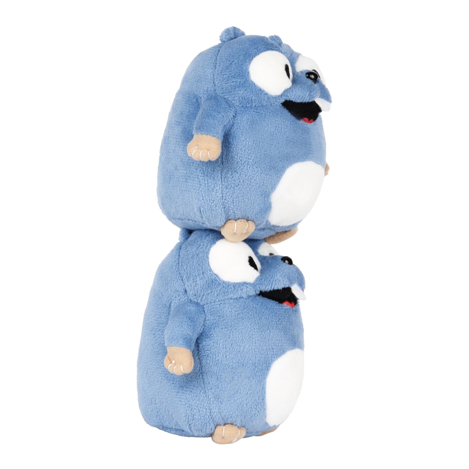 Grizzy und die Lemminge – Magnetisches Lemming-Plüschtier im 2er-Pack