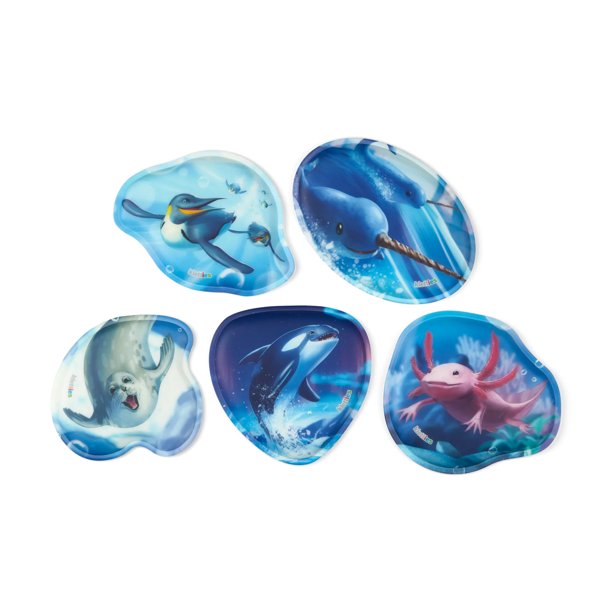 Ergobag - Contour Klettie Dekorations-Set Underwater