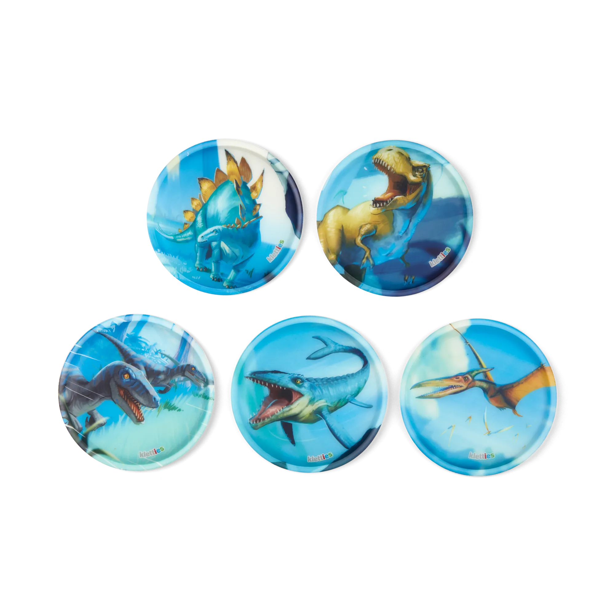 Ergobag - Klettie Süsü Süsleri-Set Dinosaurs