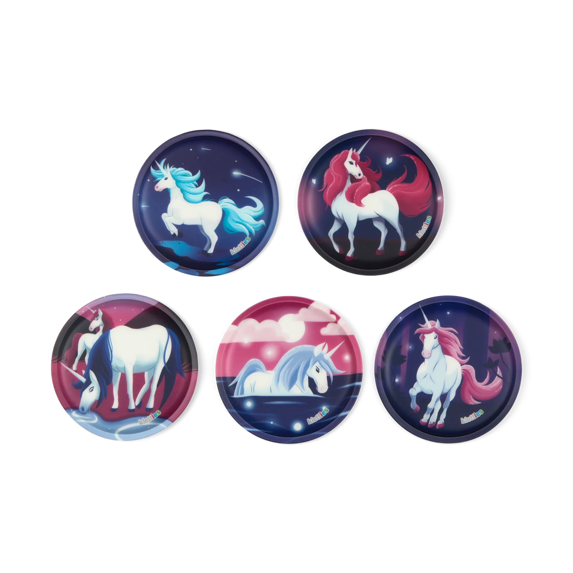 Ergobag - Klettie Süsü Süsleri-Set Unicorns