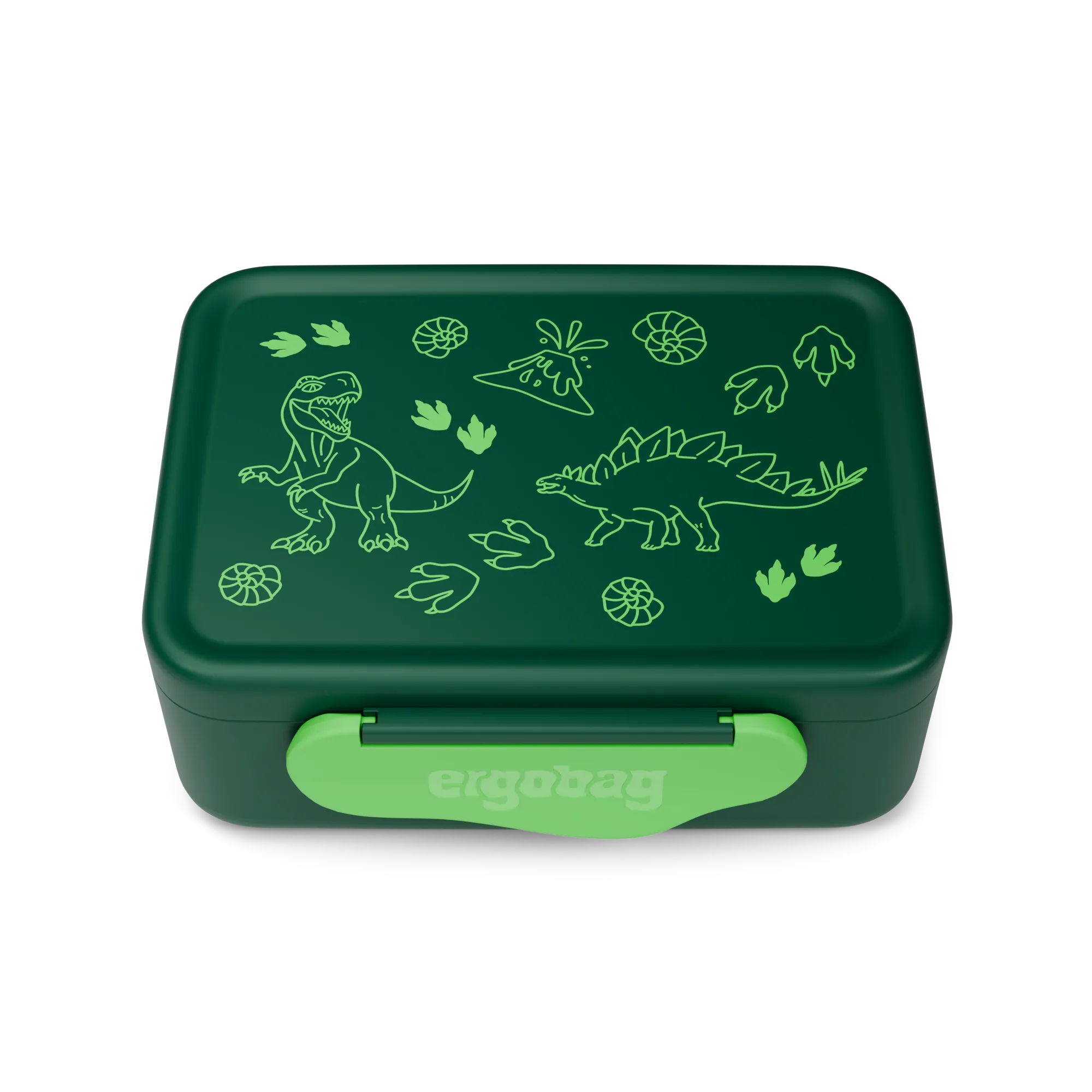 Ergobag - Plastic Beslenme Kutusu Dinosaur