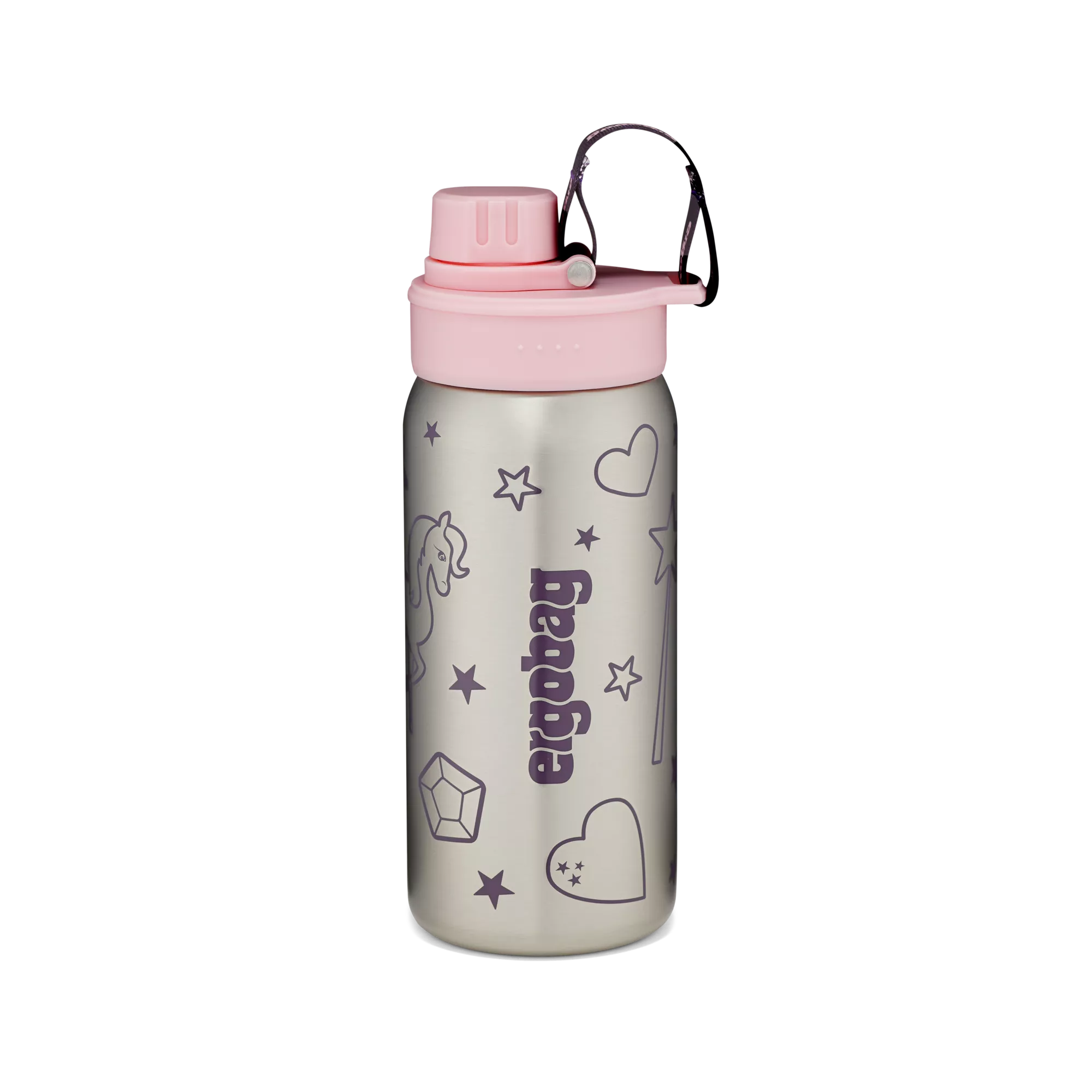 Ergobag - Stainless Steel Bottle Rose
