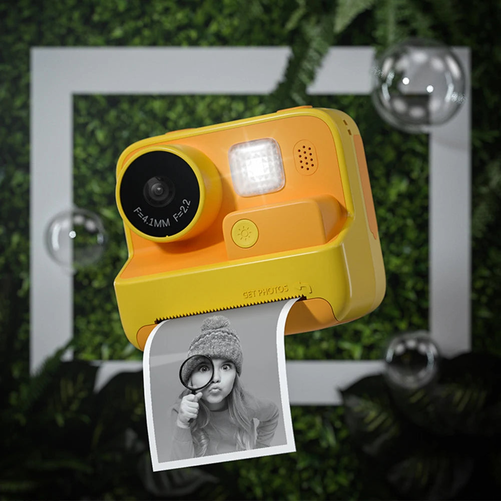 iPixi – Sofortdruck Digitalkamera für Fotos und Videos Orange