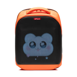 iPixi – Mittlerer oranger Rucksack mit LED-Bildschirm