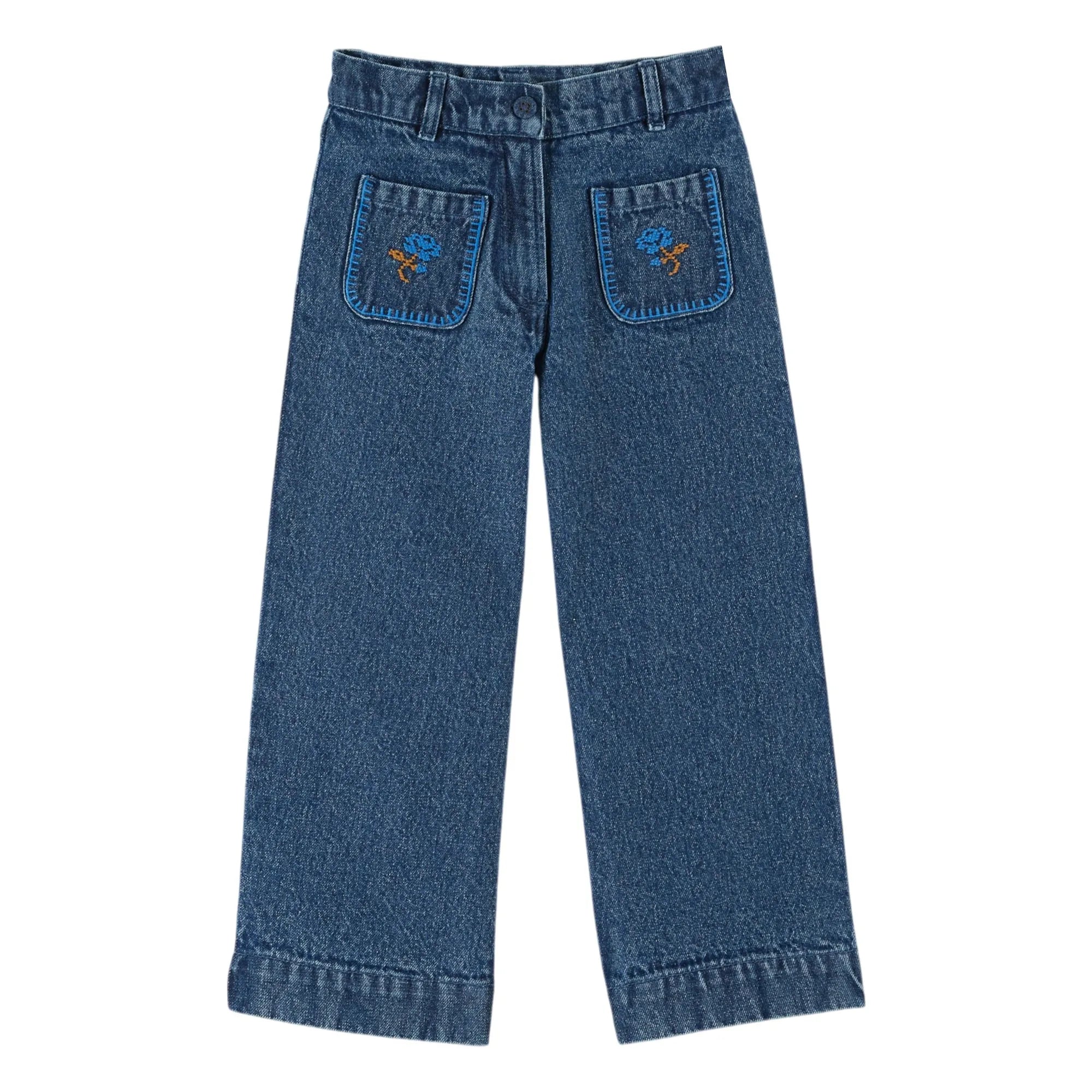 Emile et Ida - Brodeli Jeans | Blau