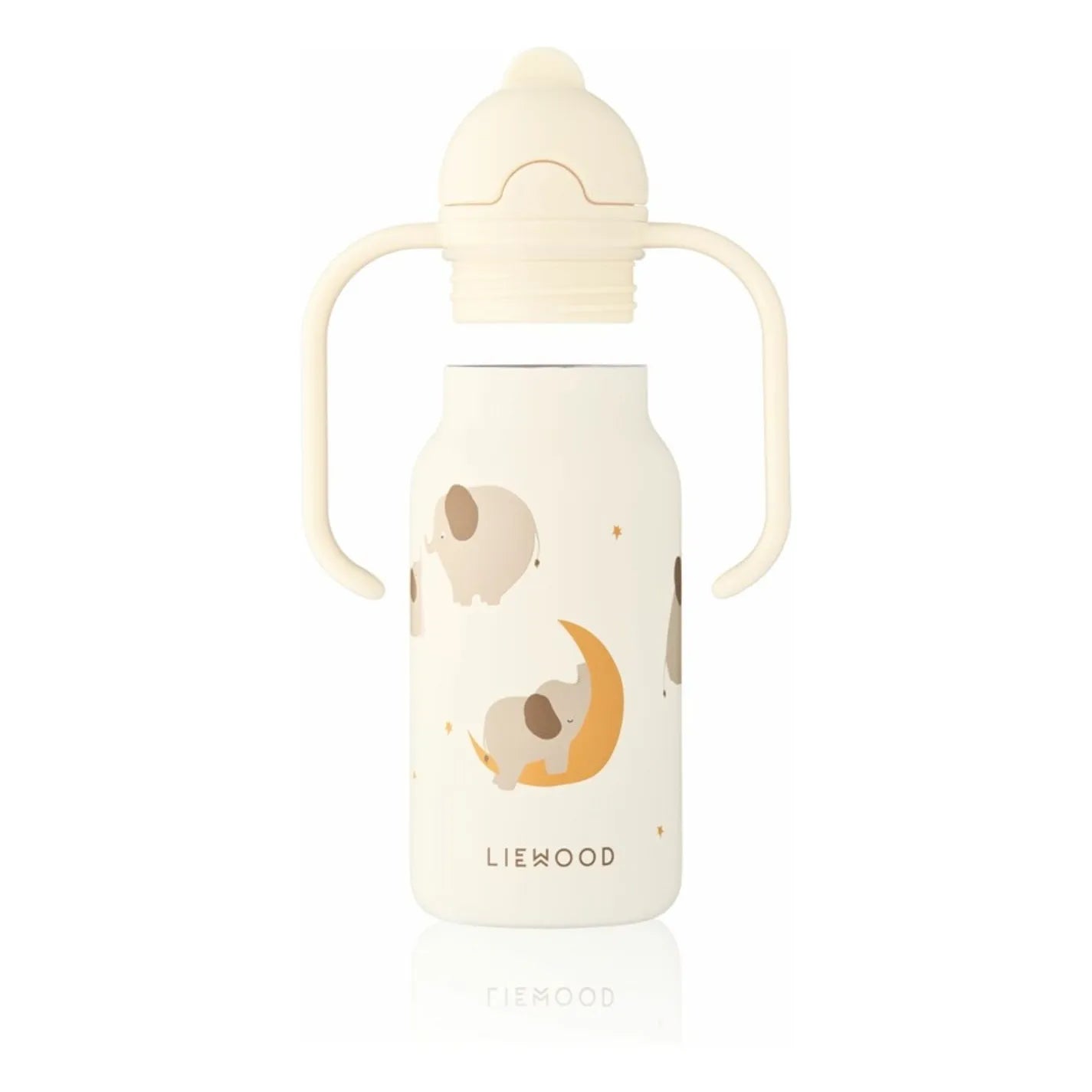 Liewood - Kimmie Edelstahl Trinkflasche - 250 ml | Elephant/Creme de la creme
