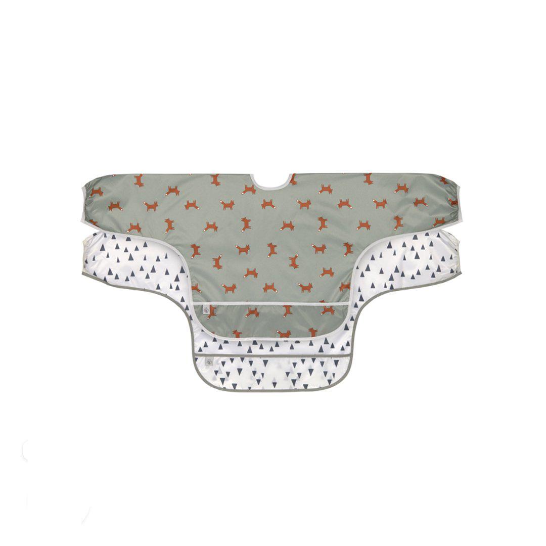 Lassig Long Sleeve Bibs - Little Forest Fox - 2 Pack-Bibs- | Natural Baby Shower