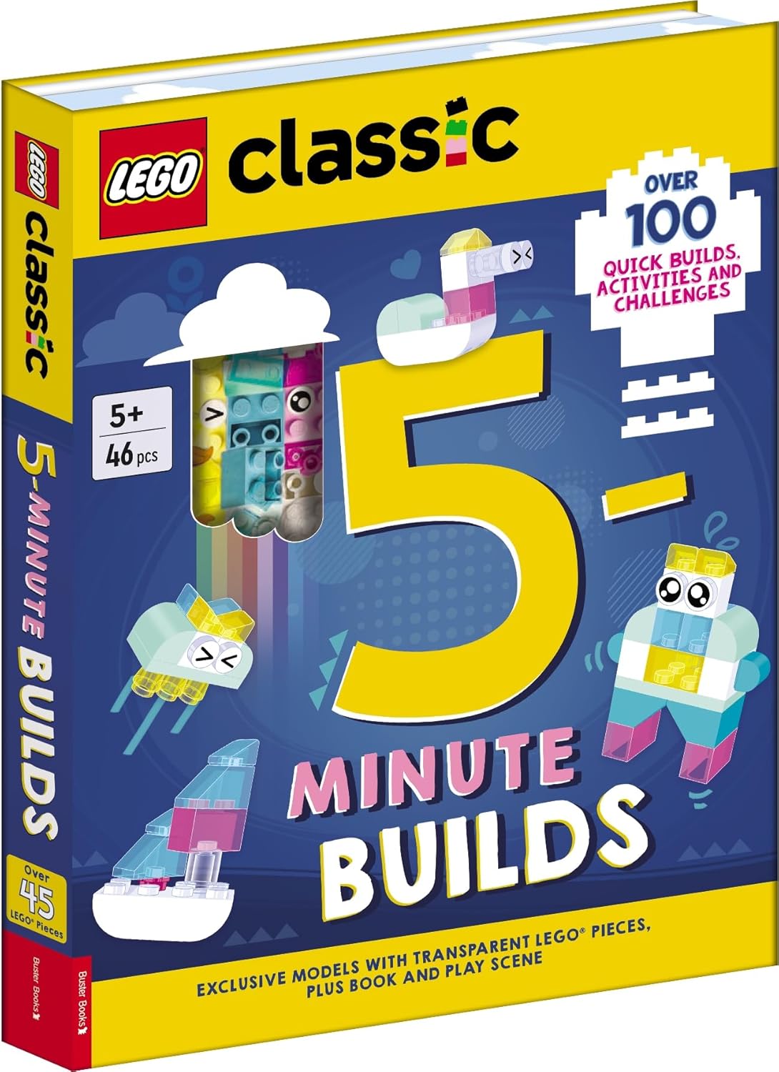 Lego - LEGO® Classic: 5-Minuten-Bauwerke Englisches Aktivitätsbuch mit Minifigur