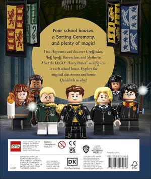 Lego - LEGO Harry Potter Hogwarts-Häuser-Aktivitäts- und Storybook mit Figur und Spielzeugfigur (Englisch)