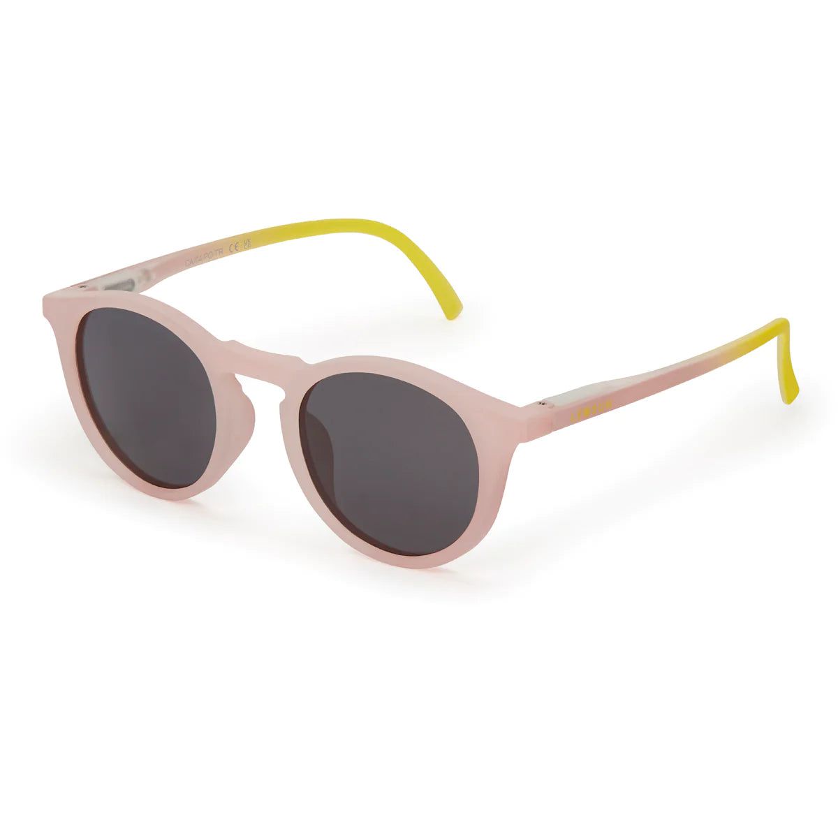 Leosun – Zartrosa polarisierte UV400-Kindersonnenbrille 3–8 Jahre