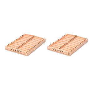 Liewood Weston Storage Boxes - Tuscany Rose - Medium - 2 Pack-Storage- | Natural Baby Shower