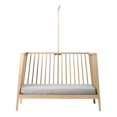 Leander - Linea Babybett Netzständer | Eiche