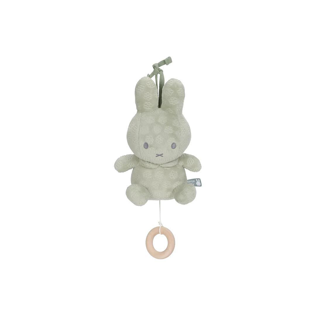 Little Dutch Miffy Music Box - Green Flowers-Musical Pulls-Green Flowers- | Natural Baby Shower