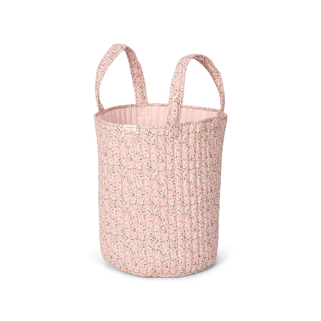 Little Dutch Storage Basket Large - Fairy Floral-Storage Baskets-Fairy Floral-Large | Natural Baby Shower
