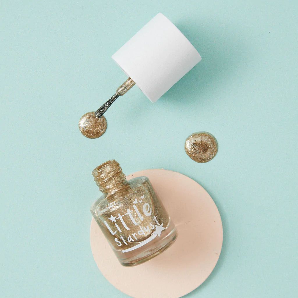 Little Stardust – Golden Galaxy Nagellack auf Wasserbasis für Kinder