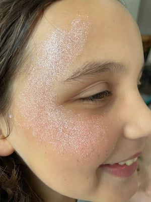 Little Stardust – Rosa Stardust-Gesichtsglitzer und Aloe Vera-Set