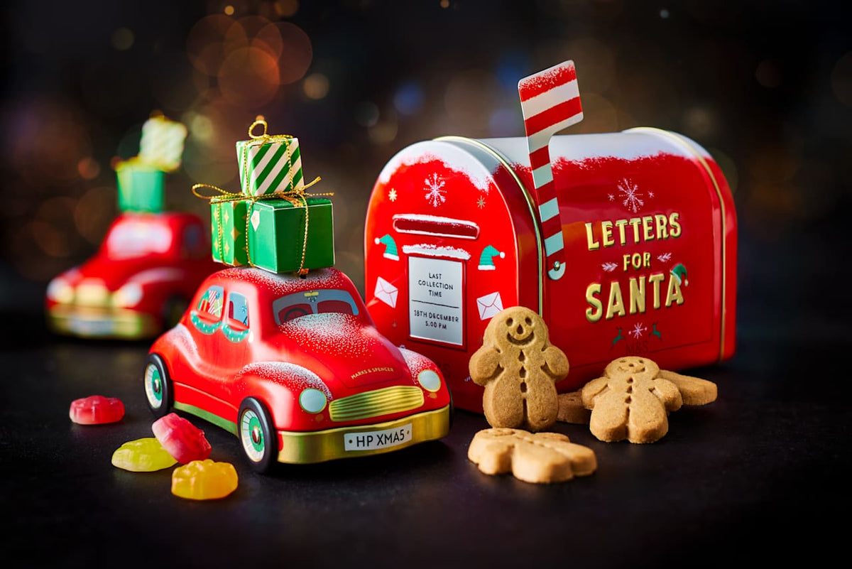 M&S Food - Briefe an den Weihnachtsmann Ingwerkekse