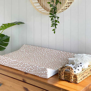 Mama Shack Anti Roll Changing Mat - Rose Spotty-Changing Mats- | Natural Baby Shower