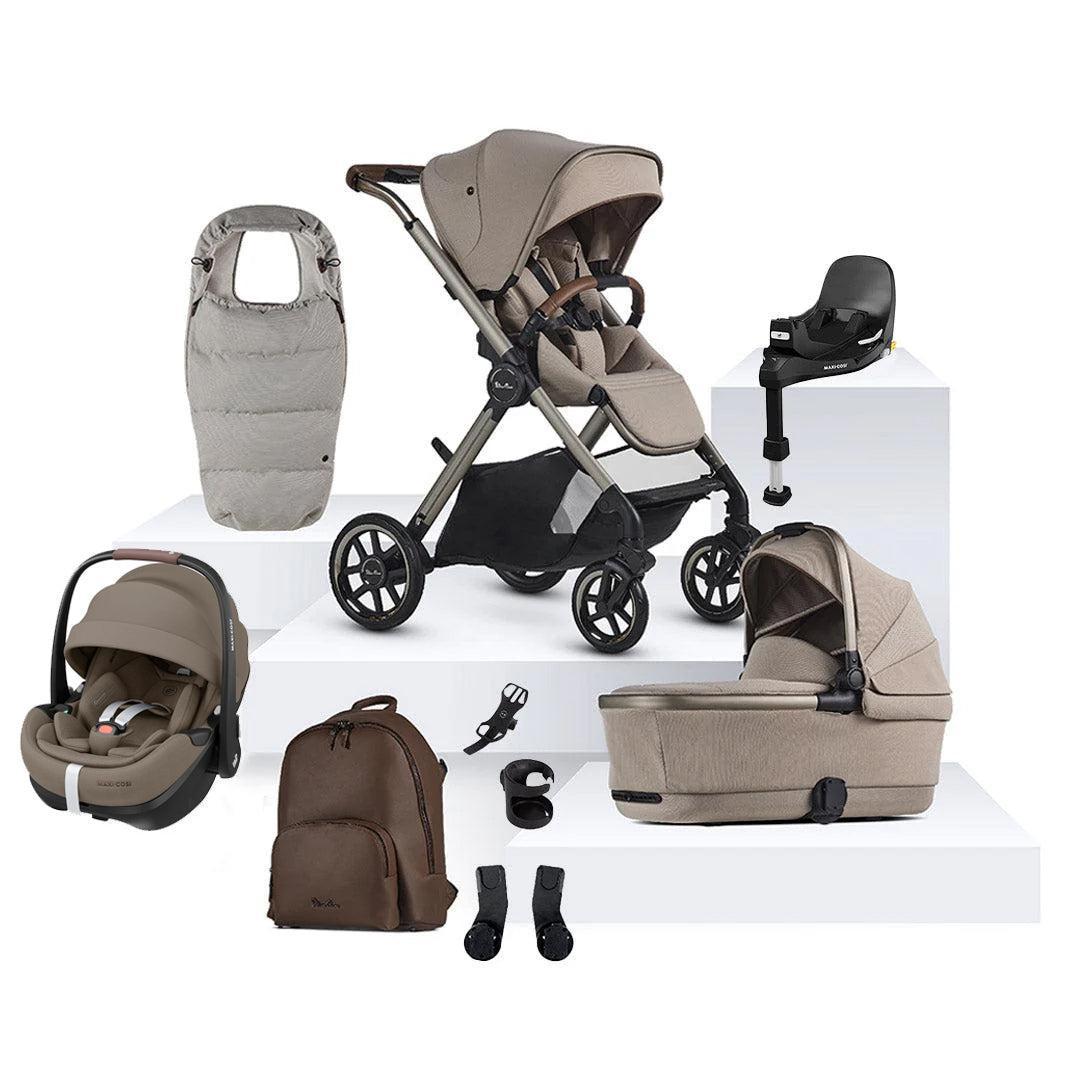 Silver Cross Reef 2 SPECIAL EDITION + Pebble 360 Pro 2 Travel System-Travel Systems-Frappe- | Natural Baby Shower