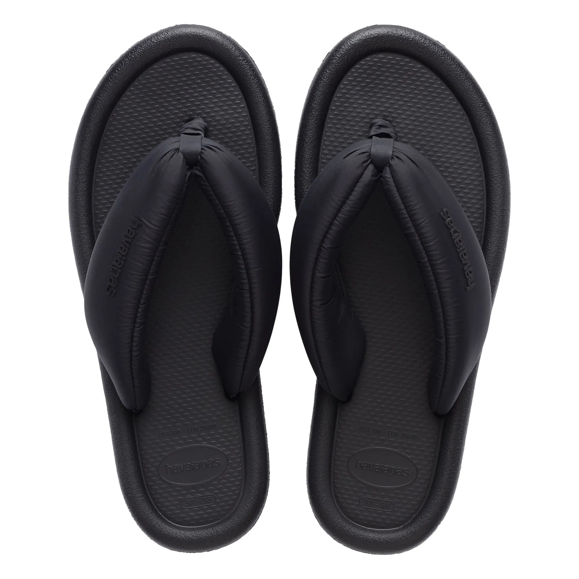 Havaianas - Maxi Puffed Up Zehentrenner | Schwarz
