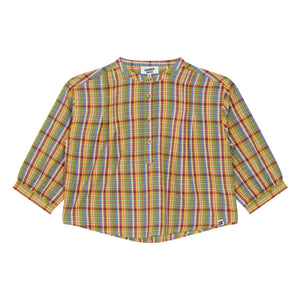 Hundred Pieces - Maxine Karo-Bluse | Grün
