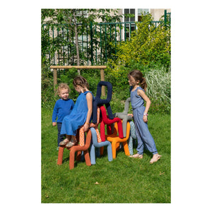 Moustache - Mini Bold Stuhl | Hellblau