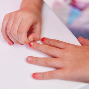 Miss Nella - Glänzender Roter Abziehbarer Nagellack