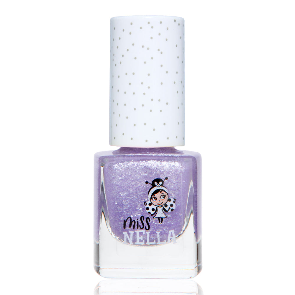 Miss Nella - Abziehbarer Nagellack Glänzendes Lila