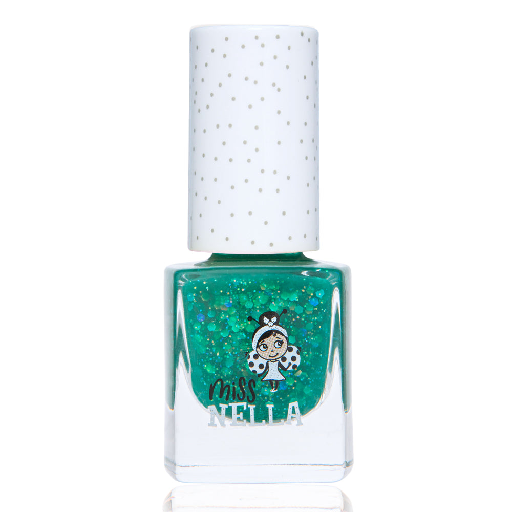 Miss Nella - Feldausflüge: Abziehbarer Nagellack Waldgrün